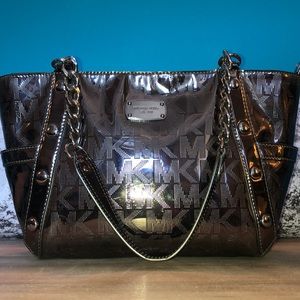 Michael Kors Mirror Finish Handbag